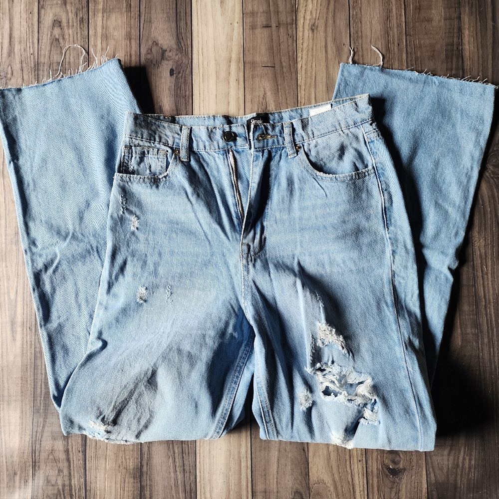 Simple Society distressed jeans